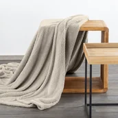 Koce - Eurofirany, Koc Lori, Beżowy, 200x220 - miniaturka - grafika 1