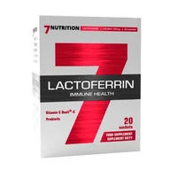 Witaminy i minerały dla sportowców - 7Nutrition Lactoferin Immune Health 20sasz - miniaturka - grafika 1