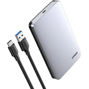 Ugreen Ugreen kieszeń obudowa na dysk twardy 2,5'' SATA 3.0 6Gbps szary + kabel USB - USB Typ C 0,5m (CM300) 70498 - Pendrive Ugreen Ugreen kieszeń obudowa na dysk twardy 2,5'' SATA 3.0 6Gbps szary + kabel USB - USB Typ C 0,5m (CM300) 70498 - Pendrive - miniaturka - grafika 1