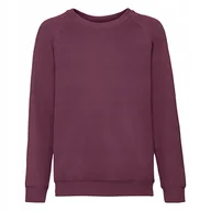 Bluzy dla dziewczynek - Bluza Dziecięca Raglan Sweat Burgundowy r. 12-13(152) - miniaturka - grafika 1