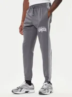 Spodnie sportowe męskie - Under Armour Spodnie dresowe Ua Rival Fleece Colorblock 6003954 Szary Loose Fit - miniaturka - grafika 1