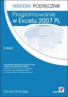 E-booki - informatyka - Programowanie w Excelu 2007 PL. Niebieski podręcznik - miniaturka - grafika 1