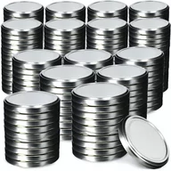 Pojemniki kuchenne - Metalowe wieczka do słoików Valsta 200 szt. 66mm srebrne - miniaturka - grafika 1