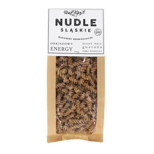 Makaron ORKISZOWY ENERGY 300g NUDLE ŚLĄSKIE - Makaron - miniaturka - grafika 1