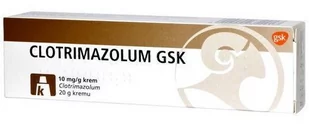 GlaxoSmithKline Clotrimazolum 1% 20 g - Problemy skórne - miniaturka - grafika 1