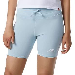 Spodenki New Balance WS21550MGF - niebieskie - Spodnie sportowe damskie - miniaturka - grafika 1