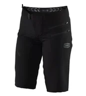 Spodenki rowerowe - Damskie Spodenki Rowerowe 100% Airmatic Black r.L - miniaturka - grafika 1