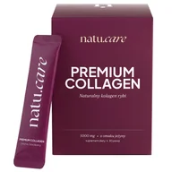 Włosy, skóra, paznokcie - Natu.Care Premium Collagen 5000 mg, smak jeżynowy, 30 saszetek - miniaturka - grafika 1