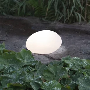 Lampa solarna LED Globy kształt kamienia, 26,5 cm - Lampy ogrodowe - miniaturka - grafika 3