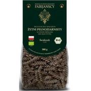 Makaron - Fabijańscy MAKARON (ŻYTNI PEŁNOZIARNISTY) ŚWIDEREK FUSILLI BIO 300 g - - miniaturka - grafika 1