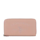 Portfele - Duży Portfel Damski U.S. Polo Assn. WIUXT8413WVP Beżowy - miniaturka - grafika 1