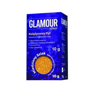 Brokat Glamour Effect Księżycowy Pył miedziany szlak 10 g - Farby olejne i specjalne - miniaturka - grafika 1