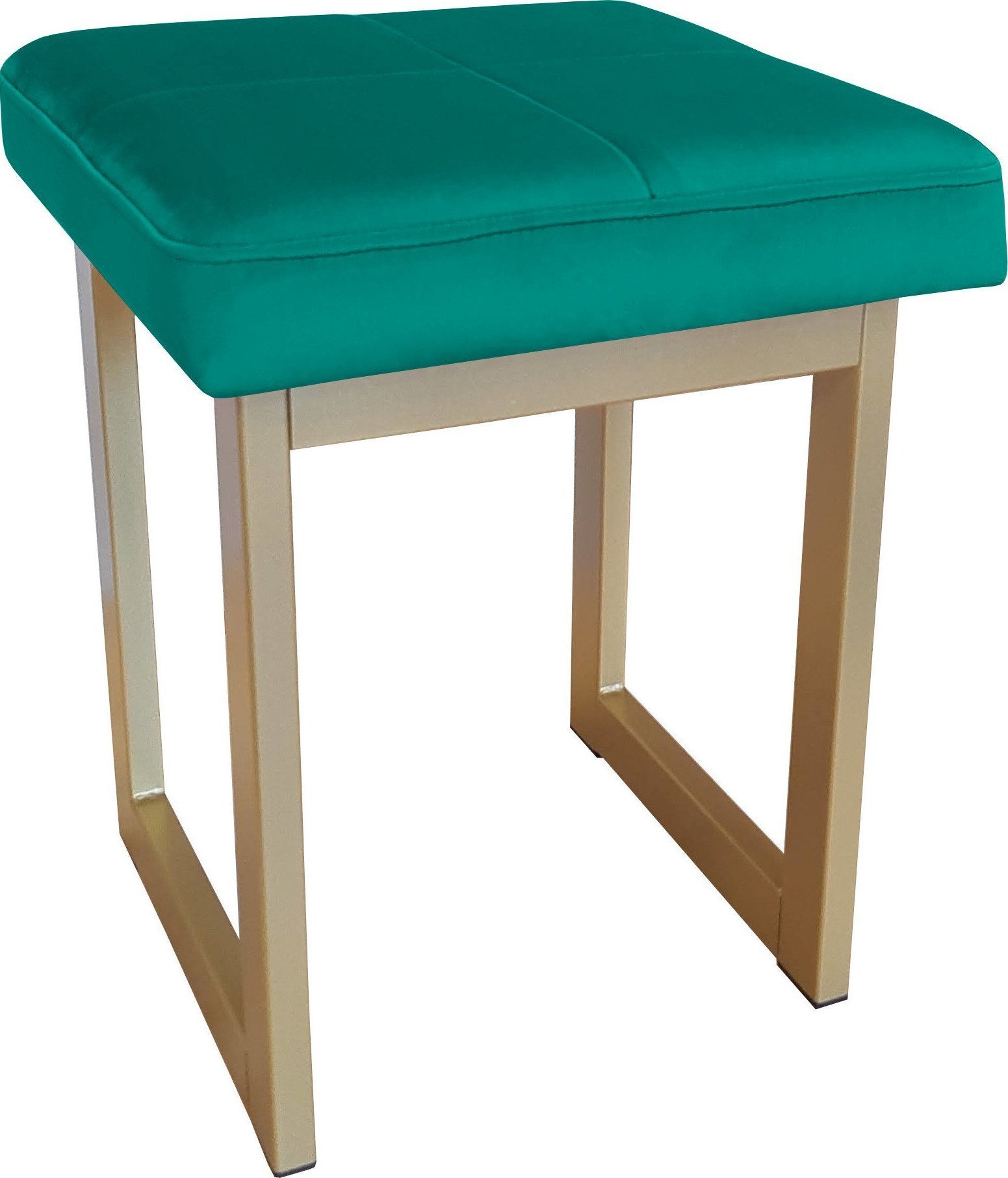 Atos TABORET SOLID 45cm STOŁEK LOFT podstawa złota MG20