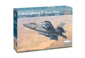 Modele do sklejania - F-35A Lightning II (CTOL) Beast Mode 1:72 Italeri 1464 - miniaturka - grafika 1