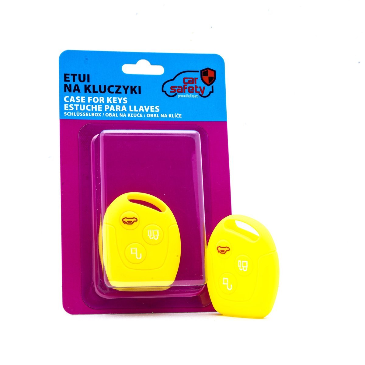 CARSAFETY ETUI SILIKONOWE NA KLUCZYK DO FORD C-MAX ESCORT FIESTA FOCUS