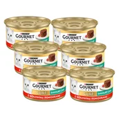 Mokra karma dla kotów - Purina Gourmet Gold wołowina w pomidorach 6x85g - miniaturka - grafika 1