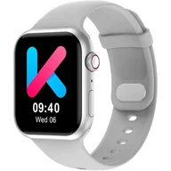 Smartwatch - Kumi KU3 META Enhanced Srebrny - miniaturka - grafika 1