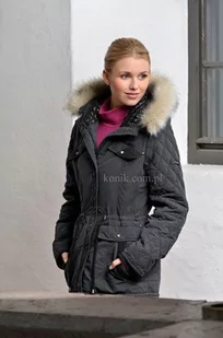 Pikeur Kurtka typu parka AIKA damska - anthracite - Kurtki jeździeckie - miniaturka - grafika 1