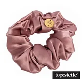 Ozdoby do włosów - Soul Story Silk Hair Band Jedwabna gumka do włosów (kolor Dusty Pink) 1 szt - miniaturka - grafika 1