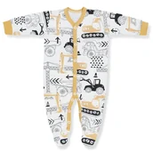 Pajacyki dla niemowląt - PAJACYK Z KOLEKCJI KOPARKI 68 - miniaturka - grafika 1