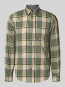 Koszule męskie - Koszula casualowa o kroju regular fit z kołnierzykiem typu button down model ‘DAG’ - miniaturka - grafika 1