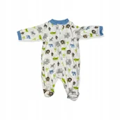 Pajacyki dla niemowląt - Pajacyk niemowlęcy rękaw GARANIMALS 0+ newborn - miniaturka - grafika 1
