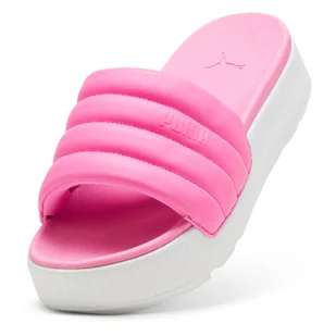 Damskie Klapki PUMA KARMEN SLIDE PUFFY WNS 39539902 – Różowy - Klapki i japonki damskie - miniaturka - grafika 1