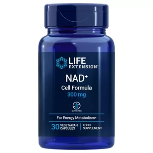 Suplement diety, Life Extension, NAD+ Cell Formula 300 mg EU, 30 kaps. - Witaminy i minerały Suplement diety, Life Extension, NAD+ Cell Formula 300 mg EU, 30 kaps. - Witaminy i minerały - miniaturka - grafika 1
