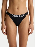 Stroje kąpielowe - Calvin Klein Swimwear Dół od bikini LV00Q61218 Czarny - miniaturka - grafika 1