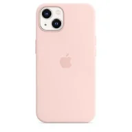 Etui i futerały do telefonów - Silikonowe etui z Magsafe na iPhone 13 Etui na telefon Chalk Pink - miniaturka - grafika 1