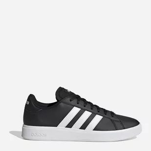Tenisówki męskie Adidas Grand Court Base 2.0 GW9251 44 (UK 9.5) Czarne (4065426717471) - Trampki męskie - miniaturka - grafika 1