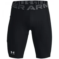 Bielizna sportowa męska - Męskie kalesony Under Armour HG Armour Lng Shorts Rozmiar: XL / Kolor: czarny - miniaturka - grafika 1