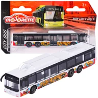 Samochody i pojazdy dla dzieci - Pojazd miejski MAN Lion's City C Biały Autobus - miniaturka - grafika 1