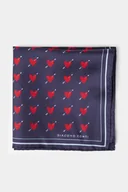 Krawaty i muchy męskie - Jedwabna poszetka POGCC00107 - miniaturka - grafika 1