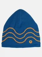 Czapki damskie - Marmot Czapka beanie "50th Anniversary" w kolorze niebieskim - miniaturka - grafika 1