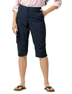 Spodnie damskie - Jack Wolfskin Spodnie KALAHARI 3/4 PANTS WOMEN midnight blue - 34 1503302-1910 - grafika 1