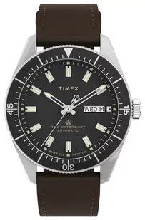 Zegarek Zegarek Timex TW2V24800 Waterbury Dive Automatic 40mm - Zegarki męskie - miniaturka - grafika 1