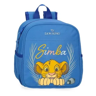 Joumma Disney Simba plecak Przedszkole 21x25x10 cms 5,25l Poliester, Niebieski, Talla única, plecak przedszkolny - Plecaki szkolne i tornistry - miniaturka - grafika 1