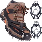 Skarpetki dla dzieci - RAKI NA BUTY ANTYPOŚLIZGOWE NAKŁADKI RAKI TURYSTYCZNE 37-45 MOCNE - miniaturka - grafika 1