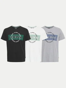 Blend T-Shirt 20717428 Biały Regular Fit - Koszulki męskie - miniaturka - grafika 1