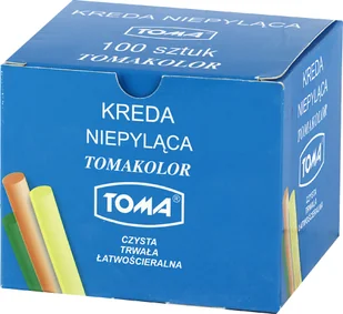 Toma Kreda szkolna kolorowa op100 - Kreda - miniaturka - grafika 1