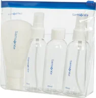 Kosmetyczki, organizery i kuferki - Samsonite travel kit, 4-piece bottle set - miniaturka - grafika 1