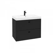 Szafki łazienkowe - DEFRA 291-D-08005 MO-RE UNICEFF D80 78x60x45 SZAFKA PODUMYWALKOWA - miniaturka - grafika 1