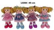 Lalki dla dziewczynek - Sun-Day Lalka szmacianka 40cm 4 wzory mix 156242 - miniaturka - grafika 1