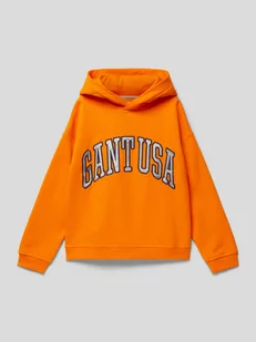 Bluza z kapturem o kroju oversized z wyhaftowanym logo - Swetry dla chłopców - miniaturka - grafika 1
