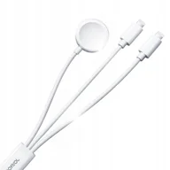 Akcesoria do smartwatchy - ŁADOWARKA 3w1 MAGNETYCZNA DO APPLE WATCH 2x KABEL DO IPHONE 1,2m - JOYROOM - miniaturka - grafika 1