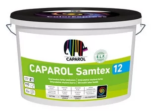 Farba lateksowa Caparol Samtex 12 baza B3 1,25L - Farby wewnętrzne - miniaturka - grafika 1