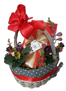 Poczta Upominkowa, kosz prezentowy Frutti di Mare Czerwone - Zestawy upominkowe - miniaturka - grafika 1