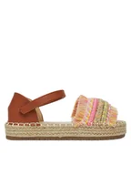 Buty dla dziewczynek - Roxy Espadryle CSS21596-01 Różowy - miniaturka - grafika 1