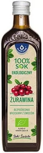 Oleofarm 100% sok ekologiczny Żurawina 490 ml - Soki i napoje niegazowane - miniaturka - grafika 1